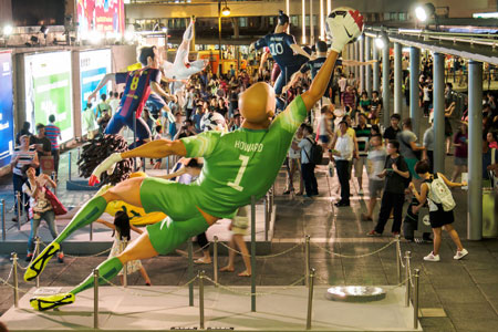 Probabilités et valeurs de transfert