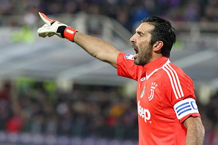 Loyal players: Buffon tops the list