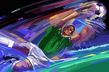 The demographics of football in the European labour market