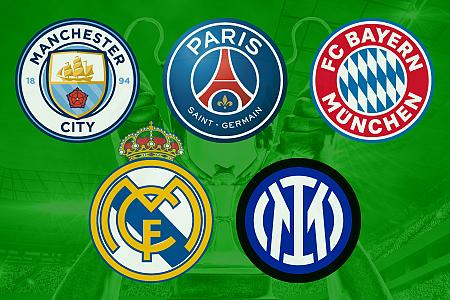 Classements du big-5 : les prévisions